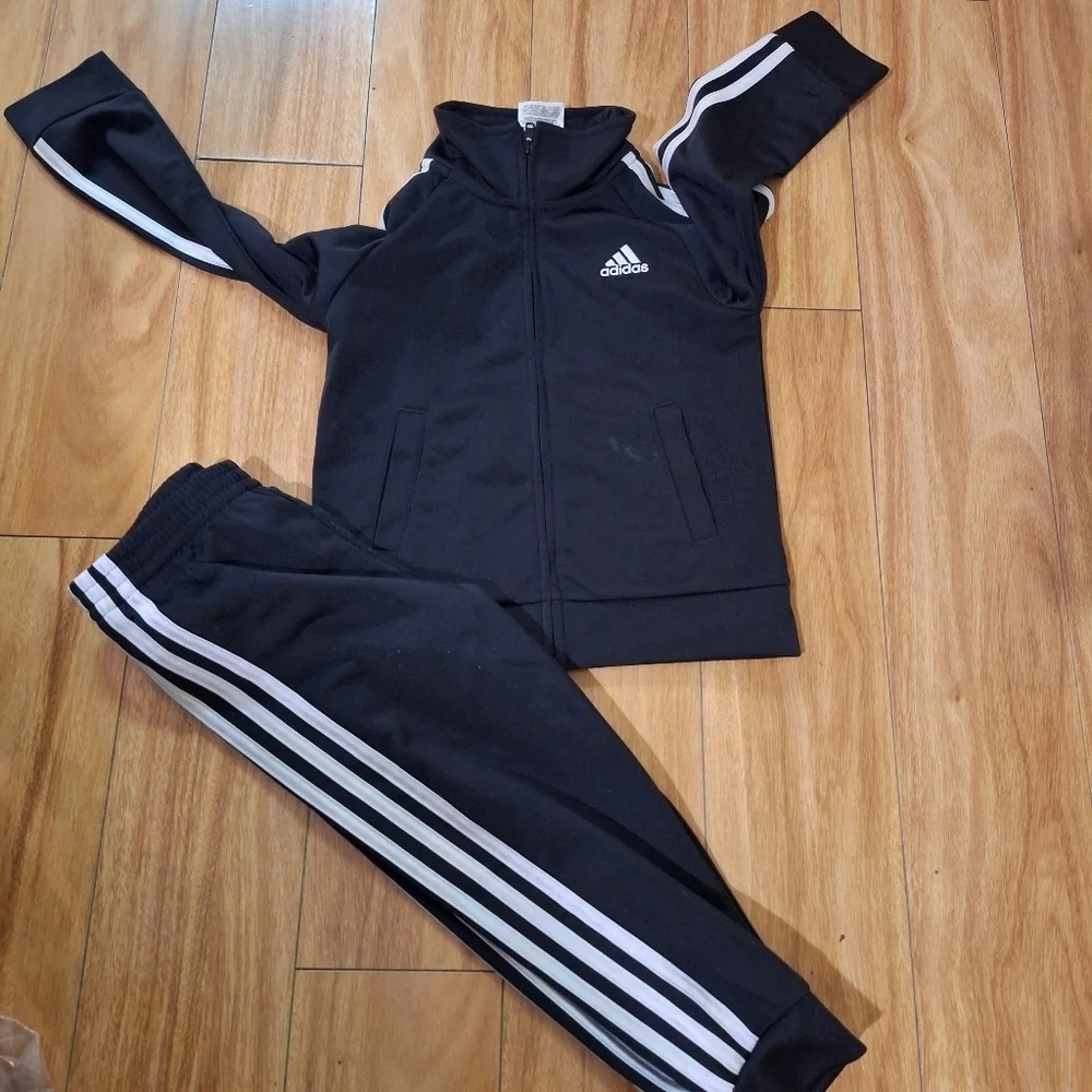 Adidas Toddler Black Track Pants